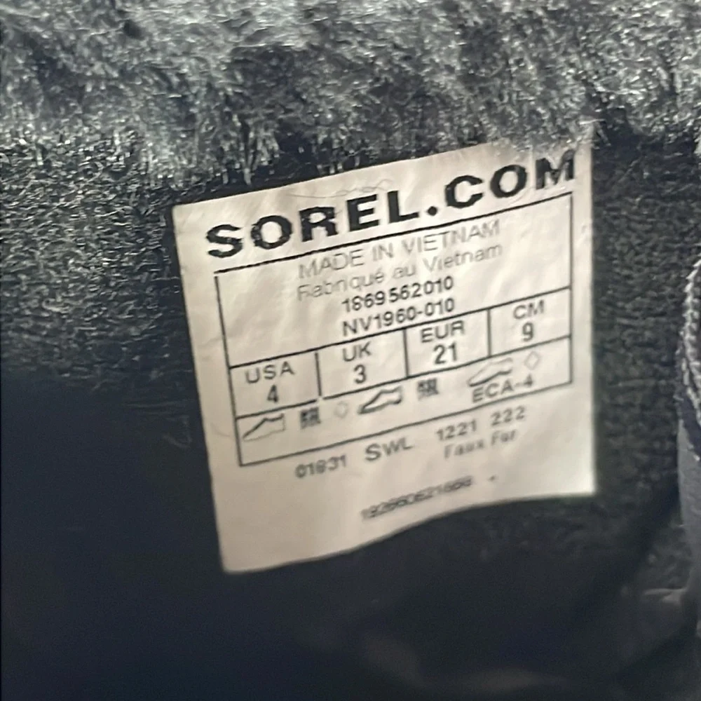 NEW Sorel Snow Commander Toddler Boots